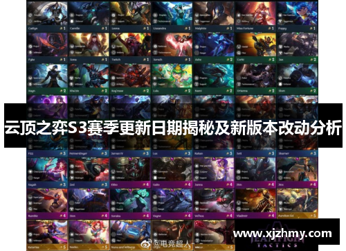 云顶之弈S3赛季更新日期揭秘及新版本改动分析